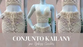 Conjunto Kailany-SAIA #gabycroches #modafeminina #vestuariodecroche