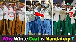 Why White Coat is Mandatory on Champions Trophy Celebration । चैंपियंस ट्रॉफी में सफ़ेद कोट क्यों