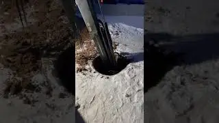 После этого забора влупило и снизу