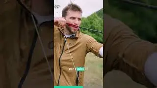 Experimenting with twisting the bow string...