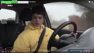 TWITCH STREAMER RUNS OVER A DOG WHILE LIVE!