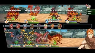 Neo Monsters - Link fire Blacktitan and Deathgazer combo (no stun special rule PvP)