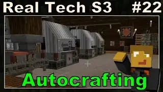 Real Tech S3E22 - Autocrafting with Pretty Pipes, IE and Create