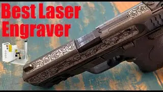 Mopa Fiber Laser Engraving Machine for Pistol | Gun Pistol Laser Stippling Machine Review