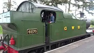 GWR steam engine change around.