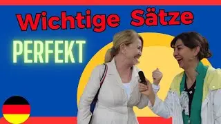 Mehr Beispiele mit dem " Perfekt" A2-B1,😂 More examples with the perfect🤣