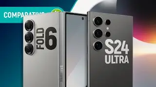 GALAXY Z FOLD 6 vs S24 ULTRA: MELHOR CELULAR TOP Samsung é DOBRÁVEL ou TRADICIONAL? | Comparativo