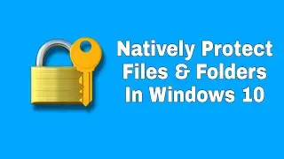 How To Lock Folders In Windows 10 ! (2020)