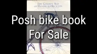 Scarce out of print book for sale.  Golden Age of Handbuilt Bicycles by Jan Heine. Good not mint.