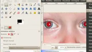 Come Rimuovere Gli Occhi Rossi Con Gimp