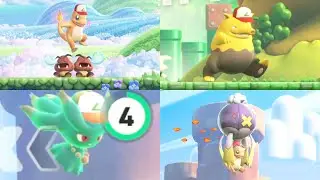 Playing as POKEMON in Super Mario Bros Wonder!!