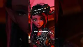 When people hate my work! #art #doll #comedy #baldursgate3 #doll #diy #custom