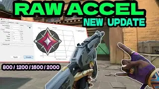 Best Valorant Raw Accel Settings | The BEST Raw Accel Guide