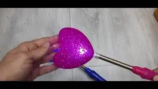 Палочки светящиеся сердце и звезда.