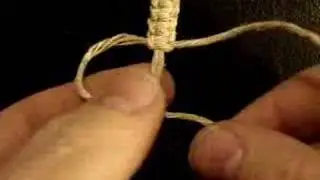 How to tie a Square Knot for Hemp Jewelry