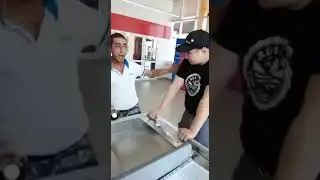 Охрана и гопник