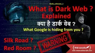 What is dark web ? - what is deep web & dark web explained in hindi