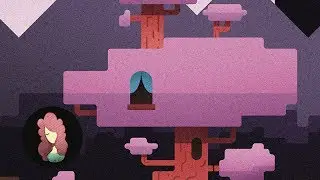 Illustrator and Photoshop  - The pink tree