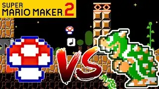 SMB2-Pilz 🆚 Bowser ⚔️