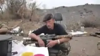 Позиции ополчения. Донбасс