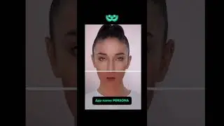 Persona app 😍 Best video/photo editor 💚 #hairandmakeup #beautyqueen