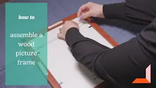 Assembling Your Wood Picture Frames! (Easy!)