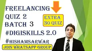 freelancing quiz 2 batch 3 || Freelancing Quiz 2 extra 30 quiz 2 of batch 3