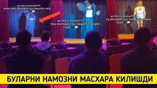 УЗБЕК БУЛА ТУРИБ ШУ ИШЛАРНИ ҚИЛАЯПТИ ҚАЙРГА ҚАРАБ КЕТАЯПМИЗ УЗИ