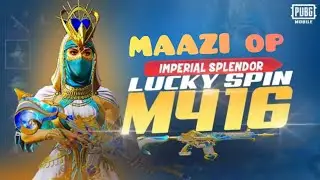 M416 IMPERIAL SPLENDOR LEVEL 4 🔫 | LUCKY SPIN🎰💰 | PUBG MOBILE