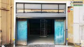 Hızlı Pvc Katlanır Branda Kapı  - Türkay Otomatik Kapı