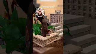 Идея для вашей лестницы в Симс 4