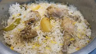 Sofiyani Chicken Biryani Recipe | White Chicken Biryani Recipe | White Hyderabadi Biryani Recipe