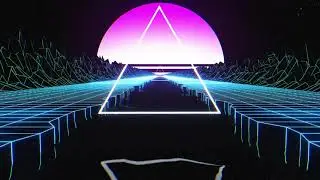 Free Synthwave VJ loop