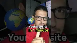 Make Your Website in One Minute