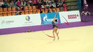 Rakhmatova Djamila, Uzbekistan, лента.  Гран При Газпрома 01.03.14