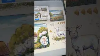 Draw with me in Procreate using my sketching brushes #procreatedrawing #procreateipad