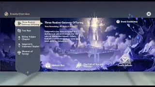 Three Realms Gateway Event Complete! [Genshin Impact][2.5 Event]