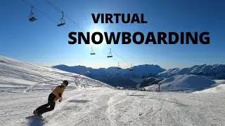 Snowboarding my Favourite run in Alpe d'Huez - The Cheeky Marmotte