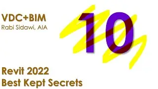Revit 2022 Best Kept Secrets 4K
