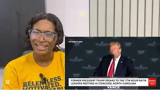 Trump Reacts To Kamala Harris's Response To Protesters Who Yelled, “Jesus Is Lord”