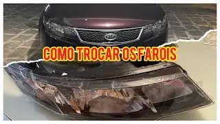 Como trocar os faróis do Cerato