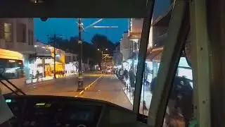 Istanbul T1 Tram Drivelapse from Sultanahmet Mosque to Eminönü