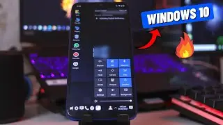 Turn Your Android Phone into Windows 10 Easily 🔥