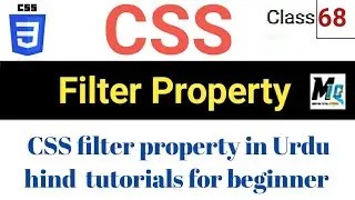 CSS Filter property ( none, blur , brightness,  contrast , ...etc)