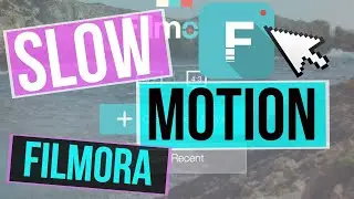 How to make slow motion video in filmora X