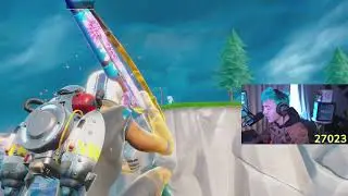 ninja hits insane trickshot