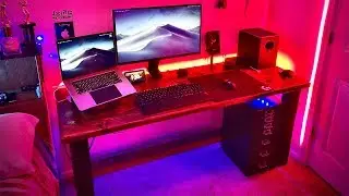 Building a Wood Computer Desk from Scratch