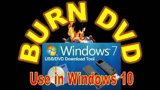 Windows USB/DVD tool to create a bootable Windows 10, 7 ISO file on a USB flash drive or a DVD