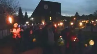 St.-Martinszug des TV 1848 am Bökelberg am 08.11.2014