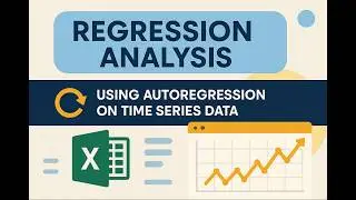 Business Forecasting using a Regression Analysis model on Time Series Data in Excel